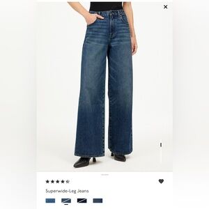 Madewell Superwide-Leg Jeans Concho Wash